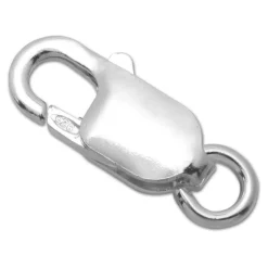 Exklusiver Karabiner Verschluss aus 925 Silber SV0001