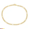 Figaroarmband aus 14-karätigem Gold, 2,8 mm BIN1128-14KGSL