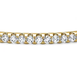 Goldener Armreif mit lab grown Diamanten für Damen BDB0028LG-GSL