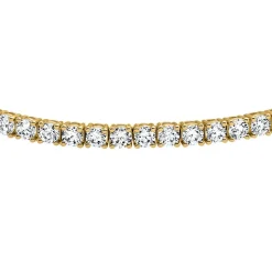 Goldenes Rivière-Armband mit Diamanten für Damen BDB0033-GSL