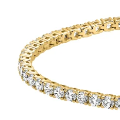 Goldenes Rivière-Armband mit lab grown Diamanten BDB0034LG-GSL