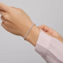 Goldenes Rivière-Armband mit lab grown Diamanten BDB0034LG-GSL