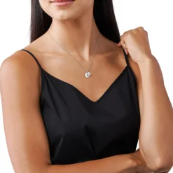 Gravierbare Kette aus Sterlingsilber mit Zirkonia MKC1515AN040