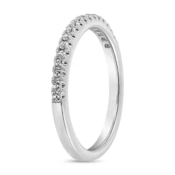 Gravurring, lab grown Brillanten, Platin oder Weißgold BDR0071LG-WSL