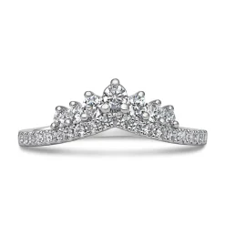 Gravurring, Weißgold, Platin mit lab grown Brillanten BDR0109LG-WSL