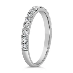 Half Eternity Ring mit Brillanten, Weißgold oder Platin BDR0128-WSL