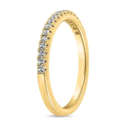 Half-Eternity Diamantring für Damen aus Gelbgold BDR0071-GSL