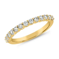 Half-Eternity-Ring aus Gelbgold mit Brillanten BDR0081-GSL