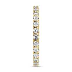 Half-Eternity-Ring aus Gelbgold mit Brillanten BDR0081-GSL