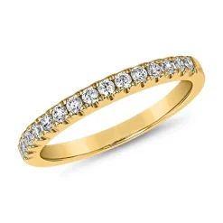 Half-Eternityring aus Gelbgold mit lab grown Brillanten BDR0062LG-GSL