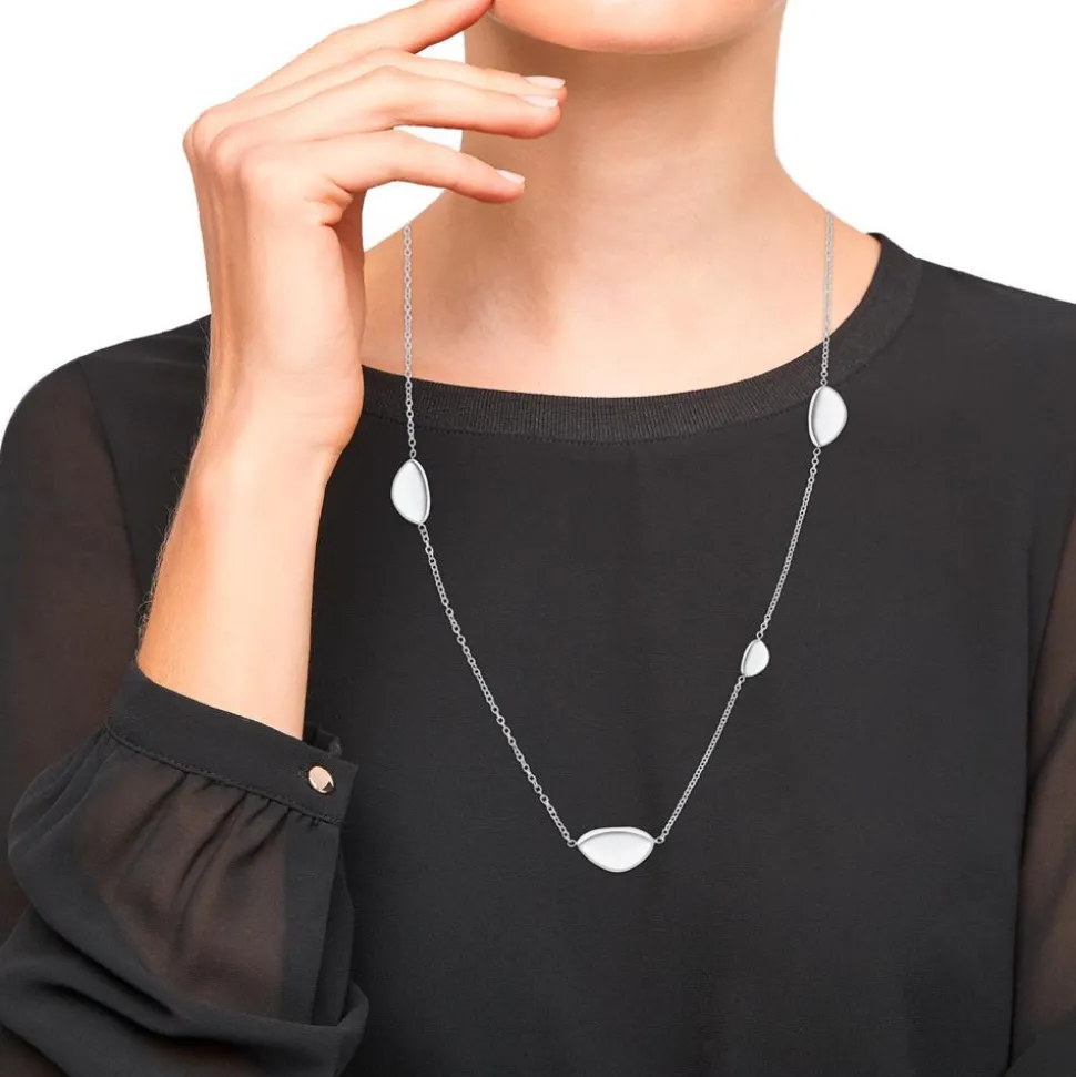 Halskette für Damen aus Edelstahl, gravierbar 2035525