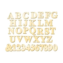 Halskette mit wählbaren Buchstaben 925er Silber gold NN0078-AgGSL