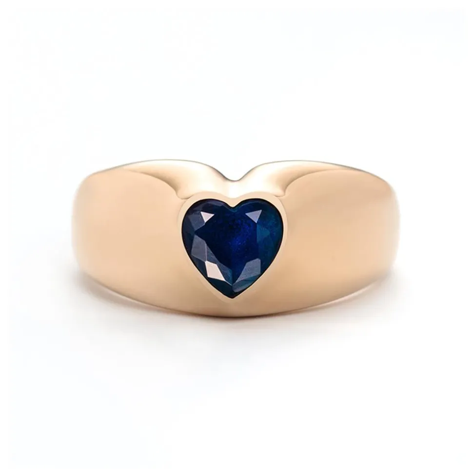 Heart of the Sea Damenring aus Edelstahl, IP Rosé PH-JE-1875