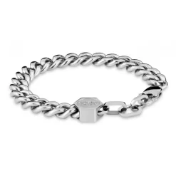 Herren Armband Hinged aus Edelstahl mit Gravuroption PEAGB2211602