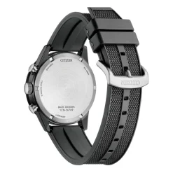 Herren Chronograph aus schwarzem Edelstahl CA4625-02H