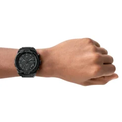 Herren Chronograph Bronson aus Edelstahl, schwarz FS5712