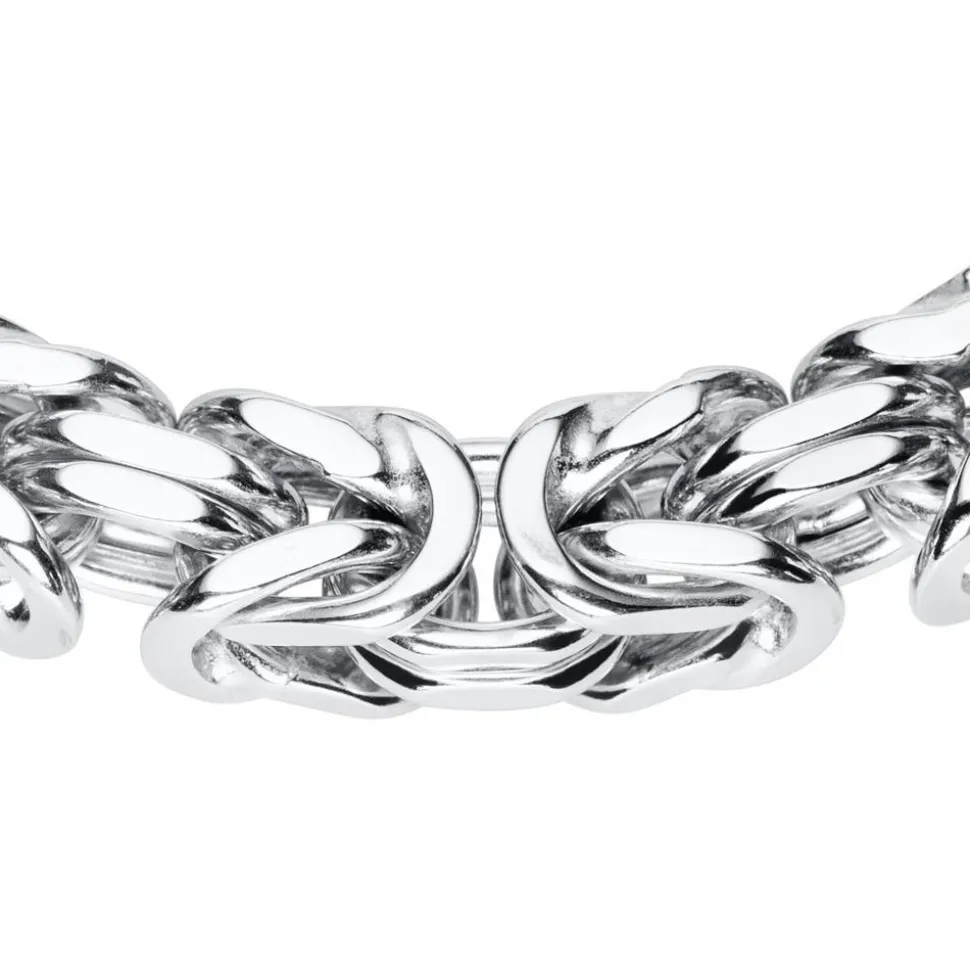 Herren Königsarmband aus 925er Silber, 7,0 mm KA0070-RH