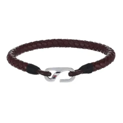 Herrenarmband Casual Core aus braunem Leder 2790023