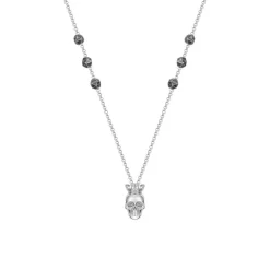 Herrenkette Iconic mit Totenkopf aus Edelstahl PEAGN0001001