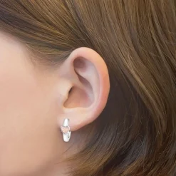 Herz Creolen aus Sterlingsilber für Mädchen 9049219