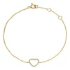Herzarmband für Damen aus 585er Gold mit Brillanten BDB0013-14KG