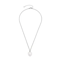 Herzkette Eviva für Damen aus Edelstahl, gravierbar 019651