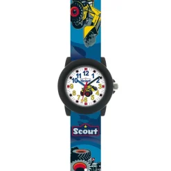 Jungen Armbanduhr Landmaschinen aus Kunststoff, blau 280305038