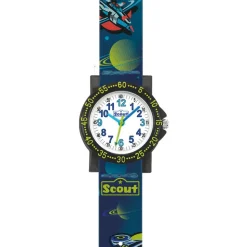 Jungen Armbanduhr Planets aus Kunststoff und Textil 280375035