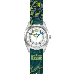 Jungen Quarzuhr Action aus Metall und Kunstleder 280309009