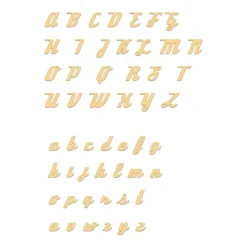 14-karätige Goldkette mit wählbarem Namen oder Begriff NN0091-14KGSL