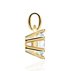 14-karätiger Goldanhänger mit Brillant BDP0034Di100-14KGSL