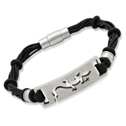 Kautschukarmband Salamander und Magnetverschluss B5005