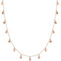 Kette aus rosévergoldetem Sterlingsilber LSN0011