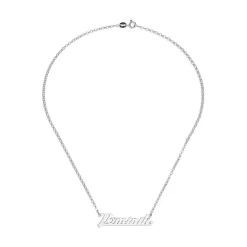 Kette aus Sterlingsilber mit Namen wählbar NN0091-AgSL