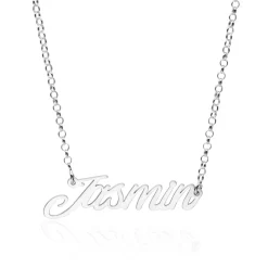 Kette aus Sterlingsilber mit Name oder Begriff wählbar NN0081-AgSL