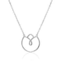 Kette Blüte für Damen aus 925er Silber LSN0033