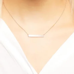 Kette 925er Silber rosévergoldet Gravur SN0377SL