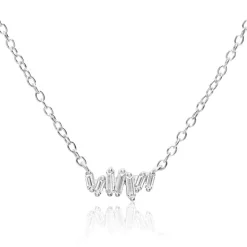 Kette für Damen aus 925er Silber mit Zirkonia SN0553