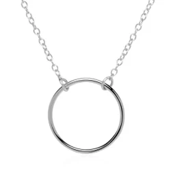 Kette Kreis aus Sterlingsilber LSN0018