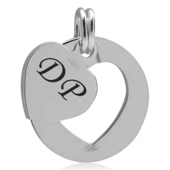 Kette mit beweglichem Herz-Anhänger 925er Silber SP0735SLK