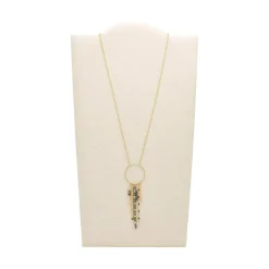 Kette Mixed Chains für Damen aus Edelstahl, vergoldet JF03273710