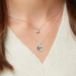 Kette Mondsichel aus Sterlingsilber LSN0030