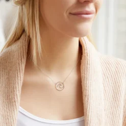 Kette Wave aus 925er Sterlingsilber LSN0024