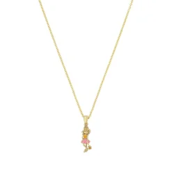 Kinderkette Lillifee aus vergoldetem Sterlingsilber 2038747