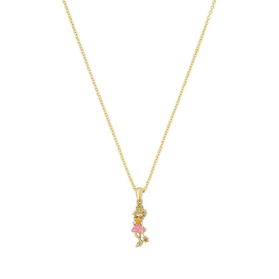 Kinderkette Lillifee aus vergoldetem Sterlingsilber 2038747