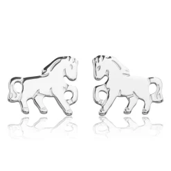 Kinderohrstecker mit Pferdemuster KE0096
