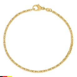 Königsarmband aus 14 Karat Gold, 1,8 mm BIN1136-14KGSL