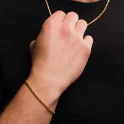 Königsarmband aus 14 Karat Gold, 1,8 mm BIN1136-14KGSL