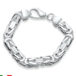 Königsarmband für Herren aus 925er Silber, 10 mm KA0100-F