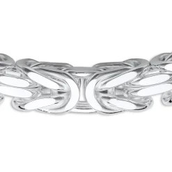 Königsarmband für Herren aus 925er Silber, 10 mm KA0100-F